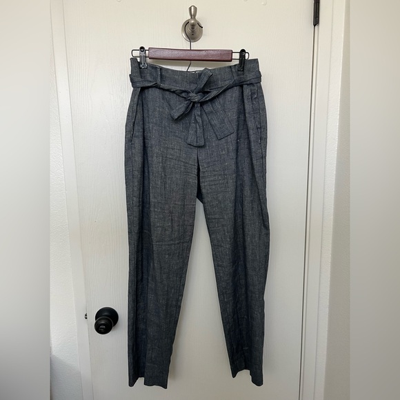 Ann Taylor Like New - Linen Trouser Pant - Picture 2 of 5